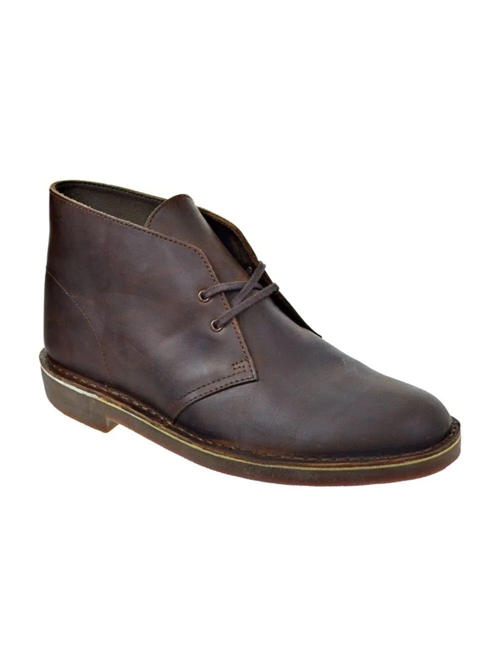 Clarks Men's Bushacre 2 Boot Chukka Desert brown leather 11.5